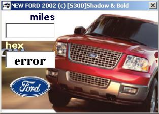New Ford 2002. dg new ford 2002 ml to hex calculator.